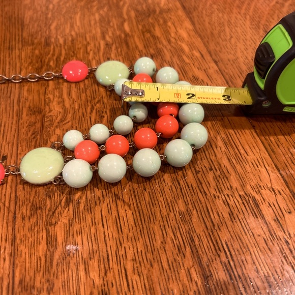 Vintage statement necklace well made. 20 in with 3 in add.Make you outfit dazzle - Picture 7 of 8